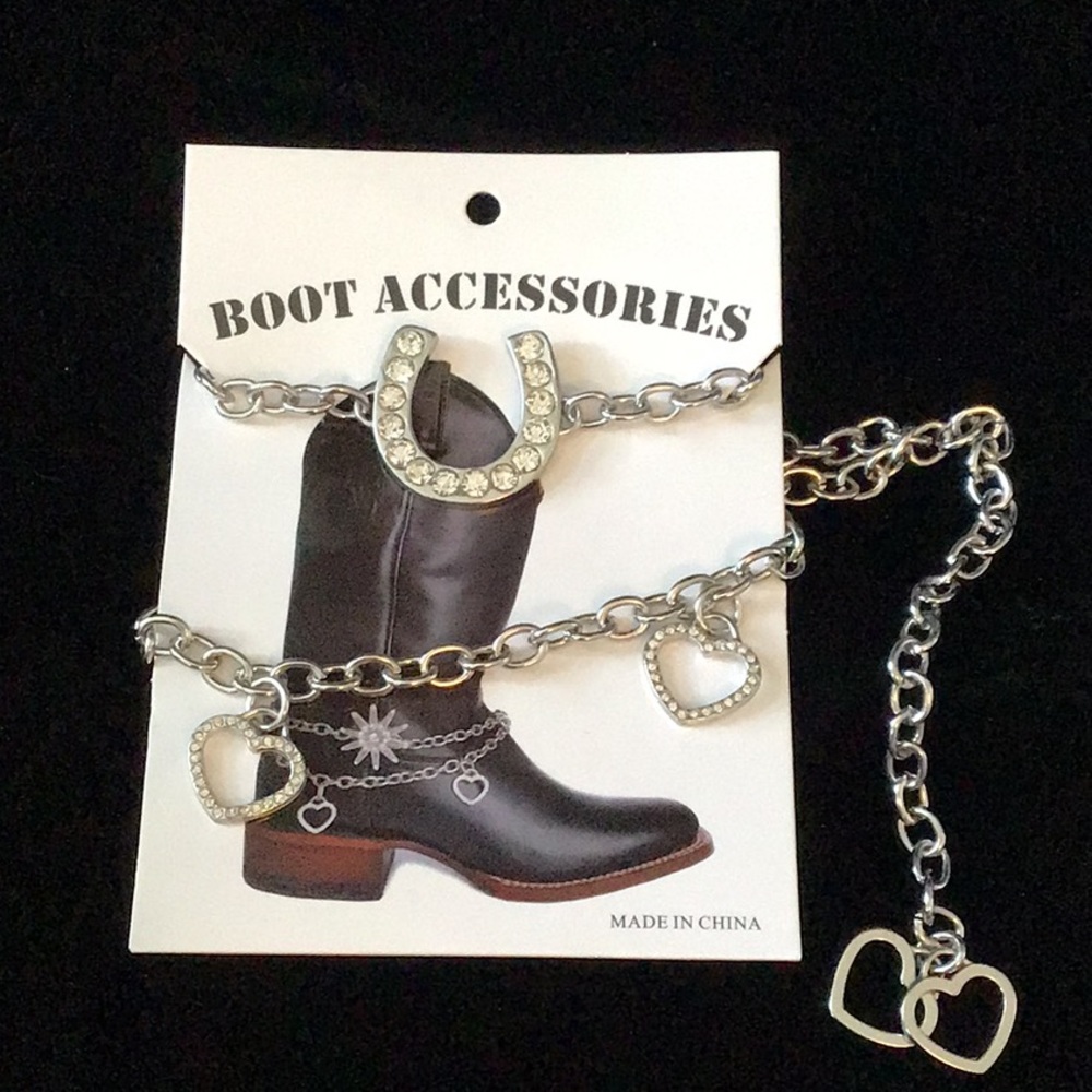 Boot Bling/Rhinestone Jewelry Three Designs